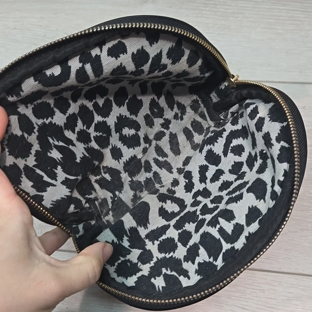 Betsey Johnson Black Women's Travel Cosmrtic Mini Bag